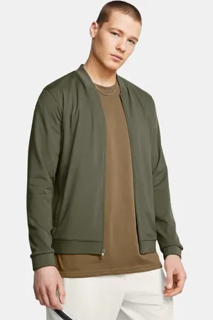 Under Armour Chaqueta bomber Meridian para hombre Marine OD / Marine OD S