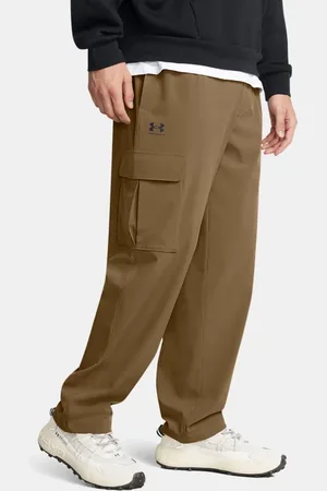 Under Armour Pantalón Vibe Woven Cargo para hombre Coyote / Negro 3XL