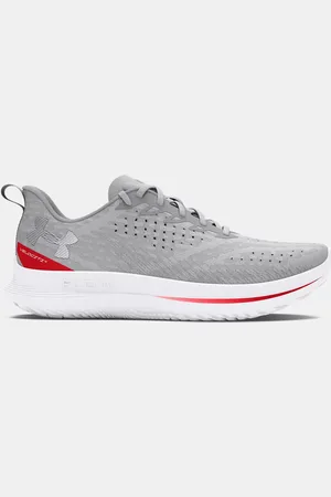 Under Armour Zapatillas de running Velociti 4 para hombre Halo / Racer Rojo / Blanco 44