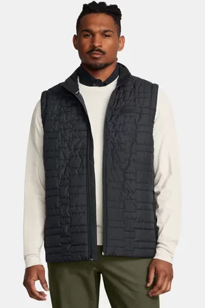 Under Armour Chaleco con aislamiento Drive Pro para hombre / Metalico Plata L