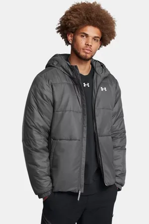 Under Armour Chaqueta Lightweight Insulated para hombre Castlerock / Blanco 3XL