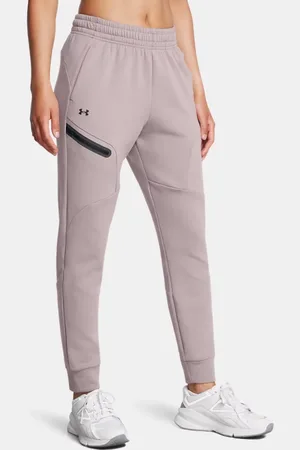 Under Armour Joggers Unstoppable Fleece para mujer Tetra / Negro L
