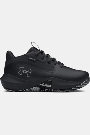 Under Armour Zapatillas de baloncesto Pre-School Lockdown 7 / / Metalico Plata 32