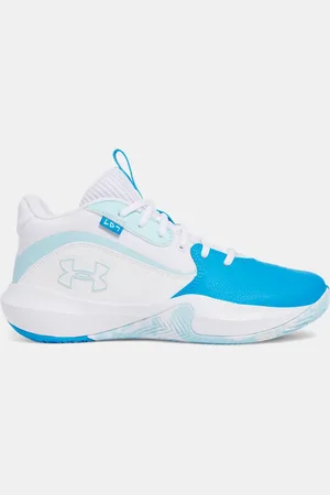 Under Armour Zapatillas de baloncesto Lockdown 7 unisex Electric / Blanco / Stream 44.5