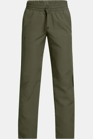 Under Armour Pantalón Rival Woven para niño Marine OD / Negro / Negro YLG (149 - 160 cm)