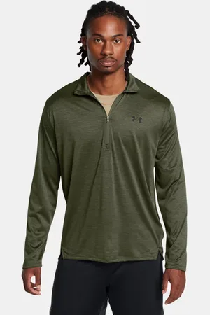 Under Armour Sudadera de media cremallera Tech™ Vent para hombre Marine OD / Negro L
