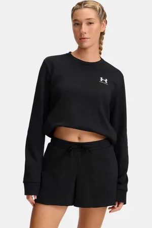 Under Armour Sudadera Rival Terry para mujer / Blanco L