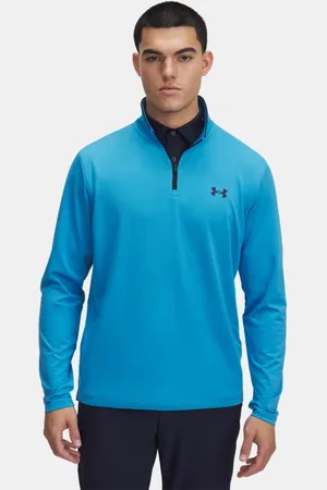 Under Armour Sudadera con cremallera de ¼ Match Play Ether / Midnight Marino L