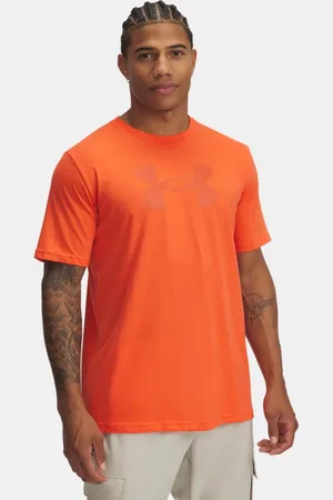 Under Armour Camiseta de manga corta Reflective Big Logo para hombre Fire / Rich L