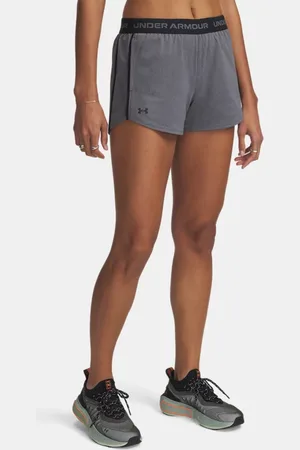 Under Armour Pantalón corto Tech™ Play Up para mujer Castlerock / Negro L