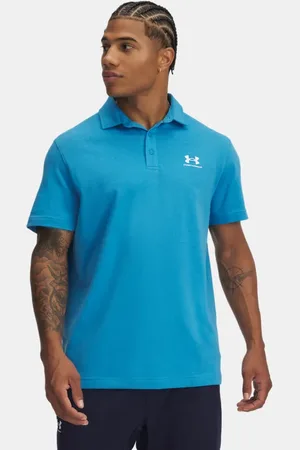 Under Armour Polo Icon para hombre Ether / Blanco L