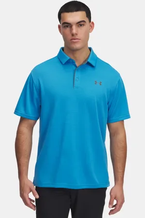 Under Armour Polo Tech™ para hombre Ether / Pitch Gris L