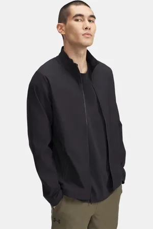 Under Armour Sudadera con cremallera completa sin capucha Unstoppable para hombre / L