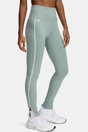 Under Armour Leggings con ribete Motion para mujer Silica / Hydro / Blanco L