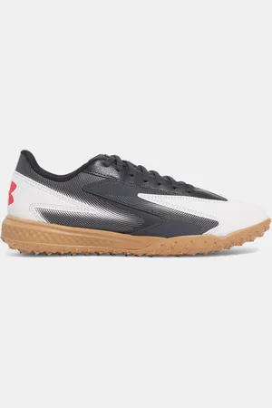 Under Armour Zapatillas de fútbol Shadow Turf 3 unisex Anthracite / Blanco / Racer Rojo 44.5