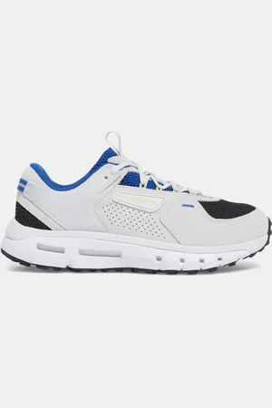 Under Armour Zapatillas Summit Trek Suede para hombre Distant / Tech Azul / Morph Verde 44.5