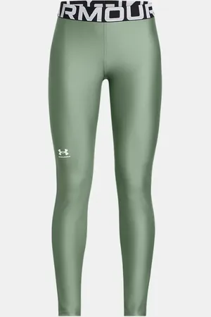 Under Armour Leggings HeatGear® para niña Silica / Blanco YLG (149 - 160 cm)