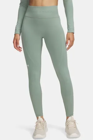 Under Armour Leggings Train Seamless para mujer Silica / Blanco L