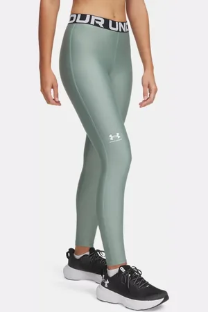 Under Armour Leggings HeatGear® para mujer Silica / Blanco L