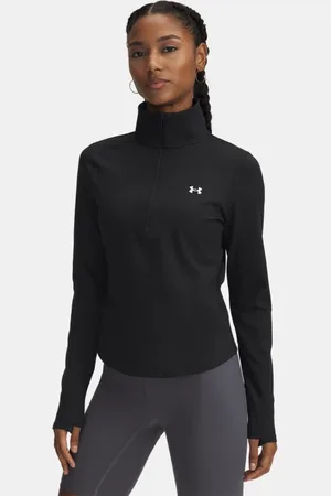 Under Armour Sudadera con media cremallera Motion para mujer / Blanco L