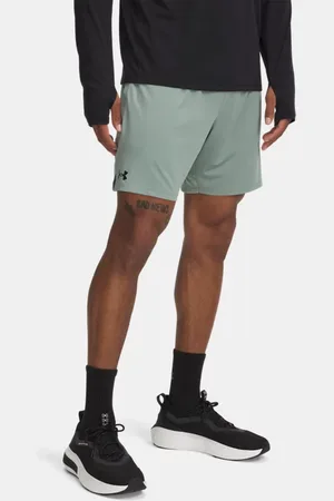 Under Armour Pantalón corto de 18 cm Tech™ Vent para hombre Silica / Negro XS