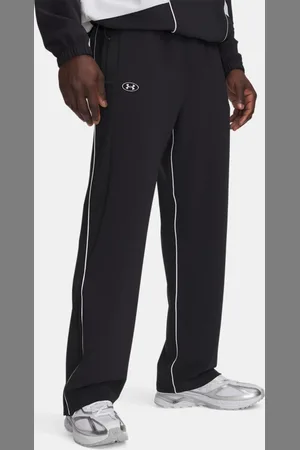 Under Armour Pantalón con raya lateral Tricot para hombre / / Blanco 3XL