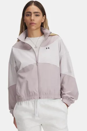 Under Armour Chaqueta Rival Woven para mujer Dawn / Matter / Negro L