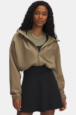 Under Armour Chaqueta Unstoppable Woven para mujer Bayou / Bayou L