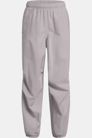 Under Armour Pantalón Unstoppable Woven Wide Leg para niña Dawn / Negro YLG (149 - 160 cm)