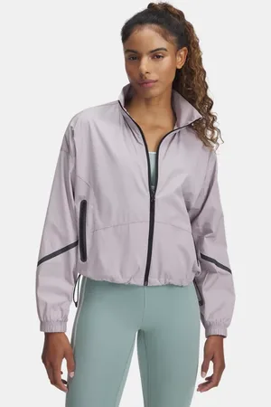 Under Armour Chaqueta Unstoppable Woven Sheen para mujer Dawn / Dawn L