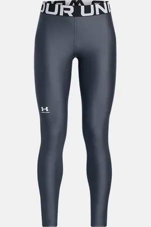 Under Armour Leggings HeatGear® para niña Downpour / Blanco YLG (149 - 160 cm)
