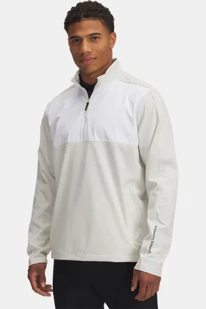 Under Armour Parte de arriba con media cremallera Drive Wind para hombre Summit / / Castlerock L