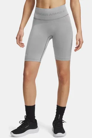 Under Armour Pantalón corto Vanish de efecto lavado sin costuras para mujer / Blanco L