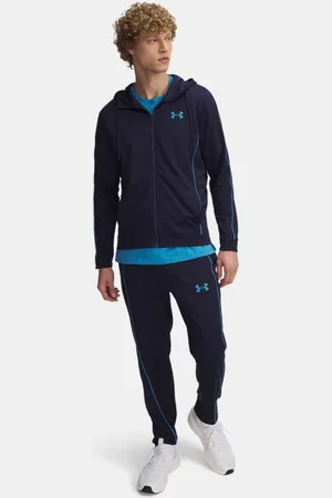 Under Armour Chándal para hombre Midnight Marino / Ether / Ether S