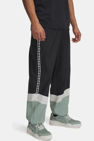 Under Armour Pantalón 96 Terrace para hombre / Silica Verde / Summit Blanco 3XL
