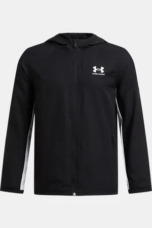 Under Armour Chaqueta Rival Woven para niño / Blanco / Blanco YLG (149 - 160 cm)