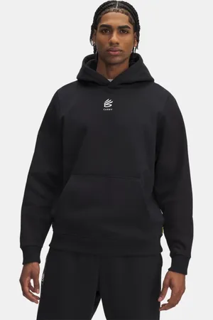 Under Armour Sudadera con capucha Curry Splash para hombre / Blanco Clay 3XL