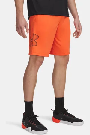 Under Armour Pantalón corto Tech™ Graphic para hombre Fire / Negro L