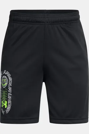 Under Armour Pantalón corto Tech™ Summer para niño / Cyber Verde YLG (149 - 160 cm)