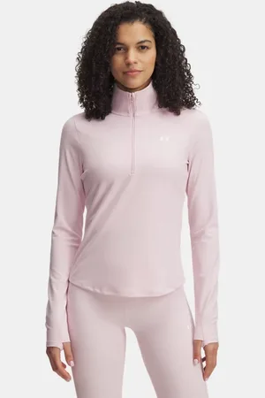 Under Armour Sudadera con media cremallera Motion para mujer Prime / Blanco L