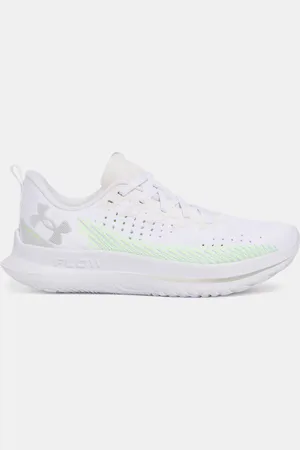 Under Armour Zapatillas de running Velociti 4 para mujer / Hyper Verde / Halo Gris 42