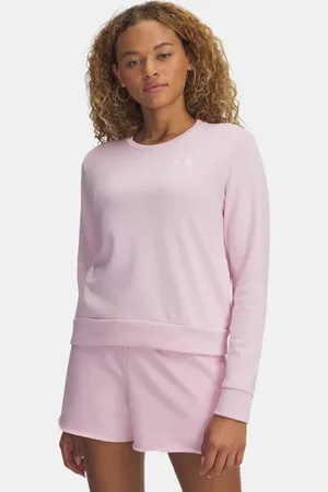 Under Armour Sudadera Rival Terry para mujer Prime / Blanco L