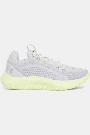 Under Armour Zapatillas de entrenamiento Dynamic 2 para mujer Halo / Sonic Amarillo / Metalico Plata 42
