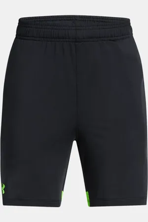 Under Armour Pantalón corto Tech™ Vent Jacqrd para niño / Cyber Verde / Cyber Verde YLG (149 - 160 cm)