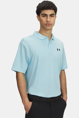 Under Armour Polo Matchplay para hombre Stream / Negro L