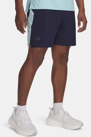 Under Armour Pantalón corto de 18 cm Launch Elite para hombre Midnight Marino / Stream / Reflectante 3XL