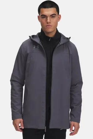 Under Armour Chaqueta Challenger Pro para hombre Castlerock / Silica Verde / Silica Verde L