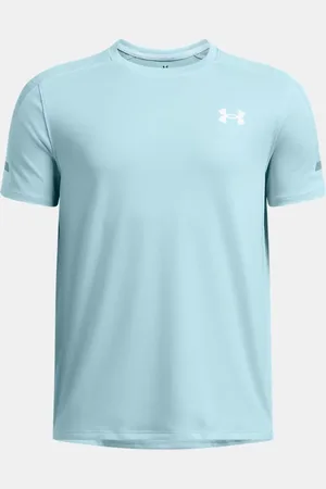Under Armour Camiseta de manga corta Tech™ Utility para niño Stream / Harbor / Blanco YMD (137 - 149 cm)