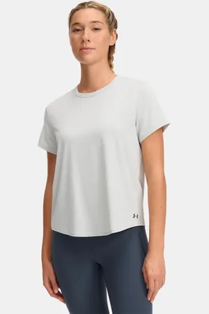 Under Armour Camiseta de manga corta Vanish Elite Vent para mujer Hydro / Iridescent L