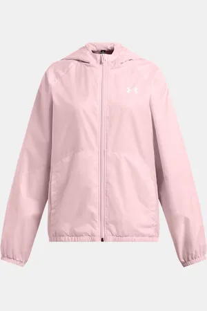 Under Armour Chaqueta cortavientos SportStyle para niña Prime / Blanco YMD (137 - 149 cm)